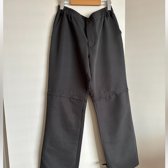 3/50$ Windbreaker pants / walking pants / jogger / olive green cargo pants - Picture 2 of 14